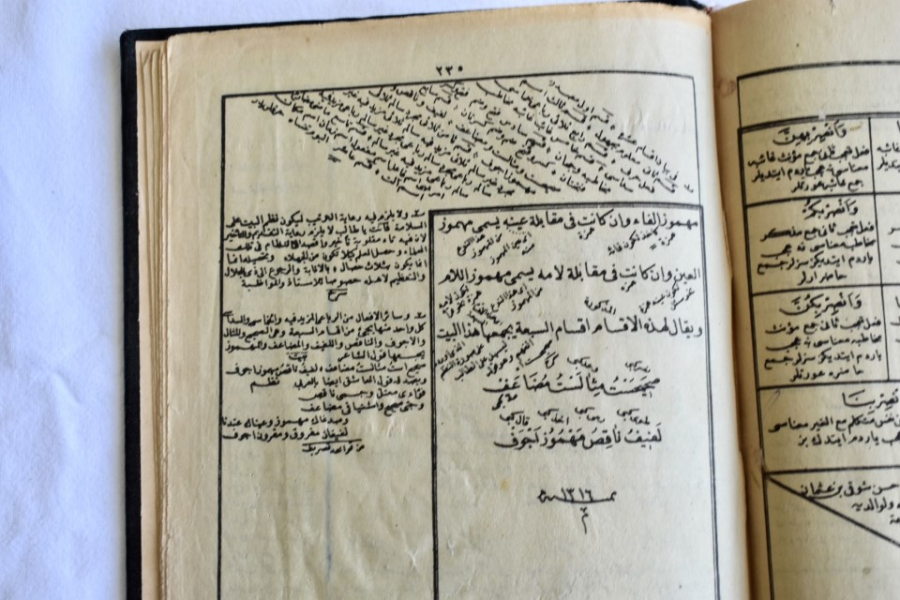 Ottoman grammar book