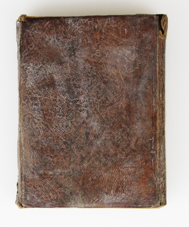 Handwritten Ottoman prayer book in leather sheath