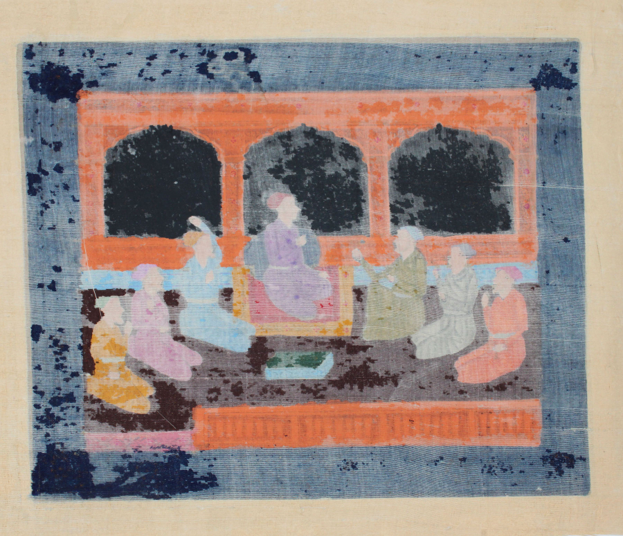 Four Indian or Persian paintings 