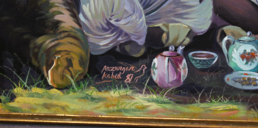 Painting by Anzurger