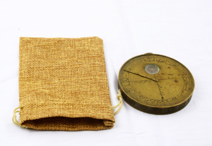19th century Persian Qibla indicator 