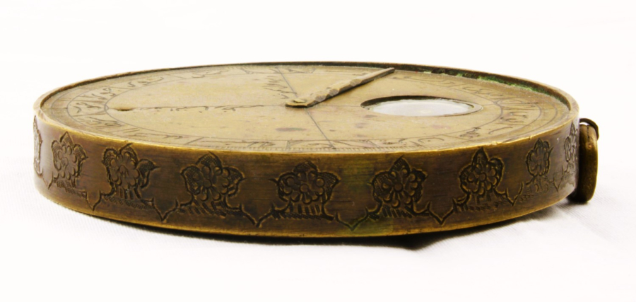 19th century Persian Qibla indicator 