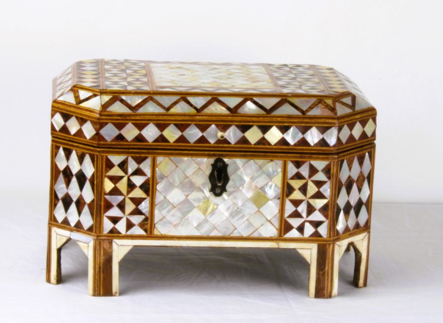  19th century mother of pearl Ottoman box 