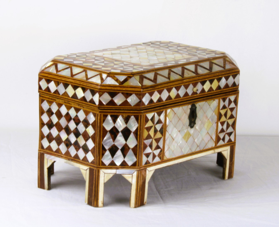  19th century mother of pearl Ottoman box 